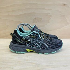 Asics Womens Gel Venture 6 Running Shoes Sneakers Multicolor T7G6N Size 9